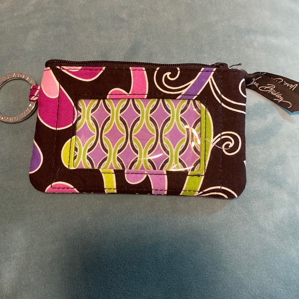 Vera Bradley zipper ID case